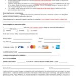 Credit Card Authorization Forms - Free Templates [Download intended for Credit Card On File Form Templates