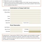 Credit Card Security Policy Template with regard to Credit Card Authorisation Form Template Australia