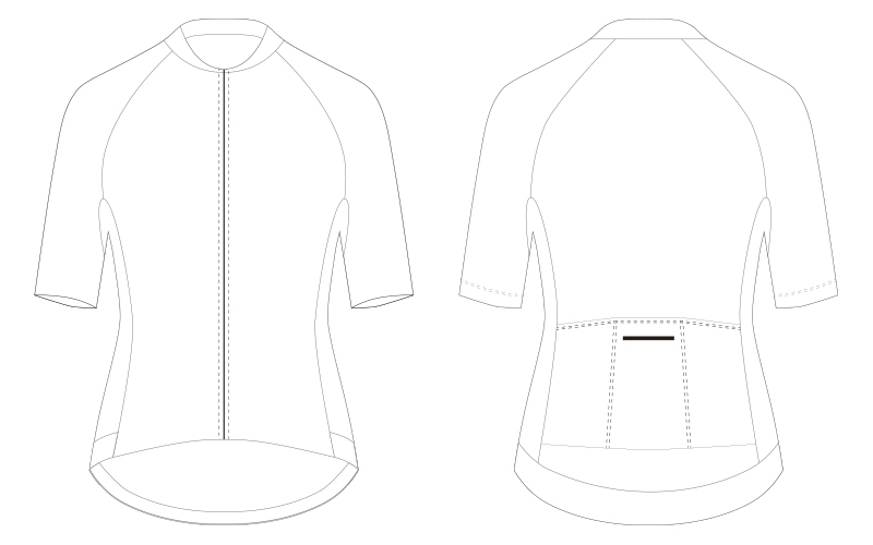 Custom Blank Cycling Jersey Design Template – Cyclingbox Pertaining To Blank Cycling Jersey Template