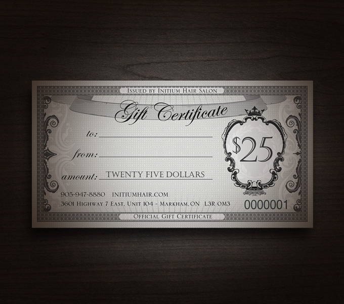 Custom Gift Certificates – Uprinting Intended For Custom Gift Certificate Template