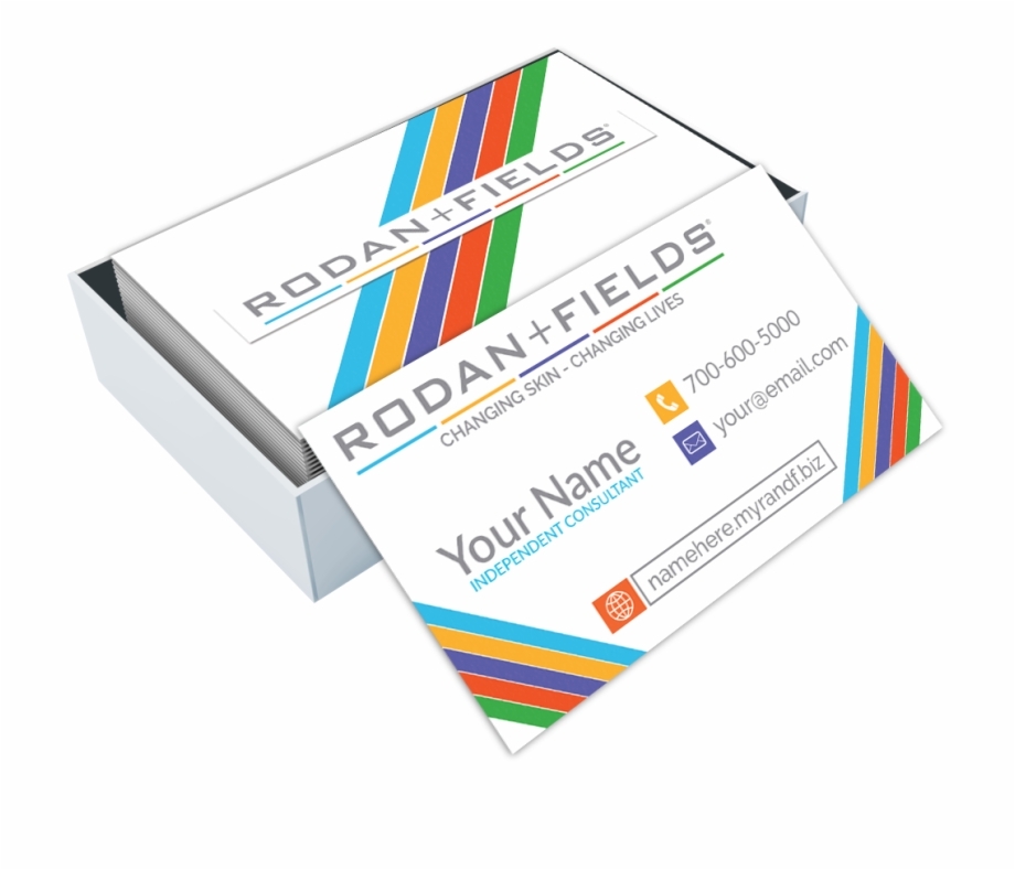 Custom Rodan Fields Business Card Design – Graphic Design | Transparent For Rodan And Fields Business Card Template