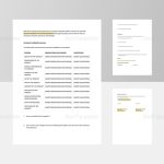 Customer Visit Report Template In Word, Apple Pages With Regard To Customer Site Visit Report Template