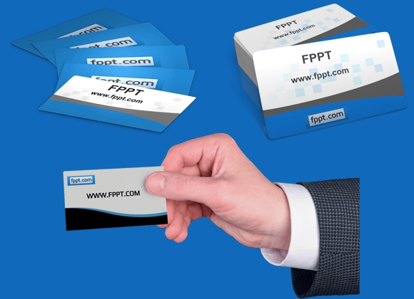 Customizable Business Card Clipart For Powerpoint For Business Card Template Powerpoint Free