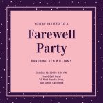 Customize 3,999+ Farewell Party Invitation Templates Online – Canva Intended For Farewell Invitation Card Template