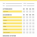 Customize 700+ High School Report Card Templates Online – Canva Regarding High School Report Card Template