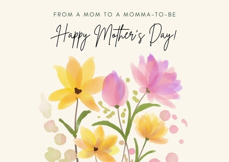 Customize 94+ Mother'S Day Cards Templates Online – Canva Inside Mothers Day Card Templates
