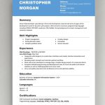 Cv Formate Download / 25 Resume Templates For Microsoft Word Free Download Regarding Microsoft Word Resume Template Free