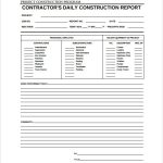 Daily Construction Report Template – 25+ Free Word, Pdf Documents Regarding Construction Daily Progress Report Template