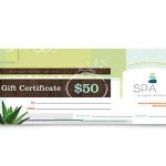 Day Spa Flyer & Ad Template Design Pertaining To Spa Day Gift Certificate Template