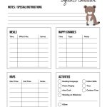 Daycare Infant Daily Report Template With Preschool Weekly Report Template