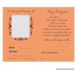 Death Card Invitation – Handmade Cards & Ideas In 2021 Throughout Death Anniversary Cards Templates