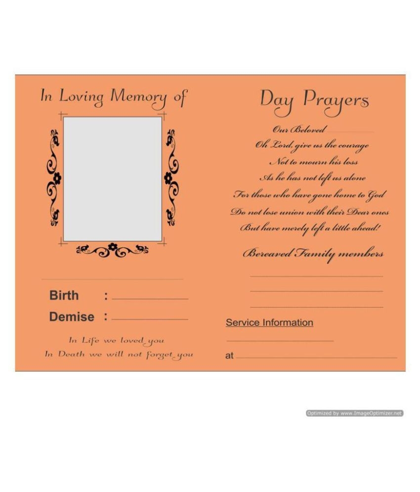 Death Card Invitation – Handmade Cards & Ideas In 2021 Throughout Death Anniversary Cards Templates