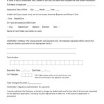 Debit/Credit Card Payment Form Printable Pdf Download For Credit Card Payment Form Template Pdf
