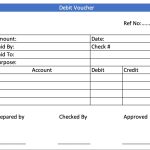 Debit Voucher, Credit Voucher, And Transfer Voucher – Accountinguide In Credit Card Payment Slip Template
