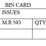 Differentiate Between A Bin Card And A Stores Ledger Card. Regarding Bin Card Template