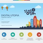 Digital Utopia Powerpoint Template On Behance Pertaining To Multimedia Powerpoint Templates