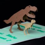 Dinosaur Pop Up Card Template Intended For Popup Card Template Free