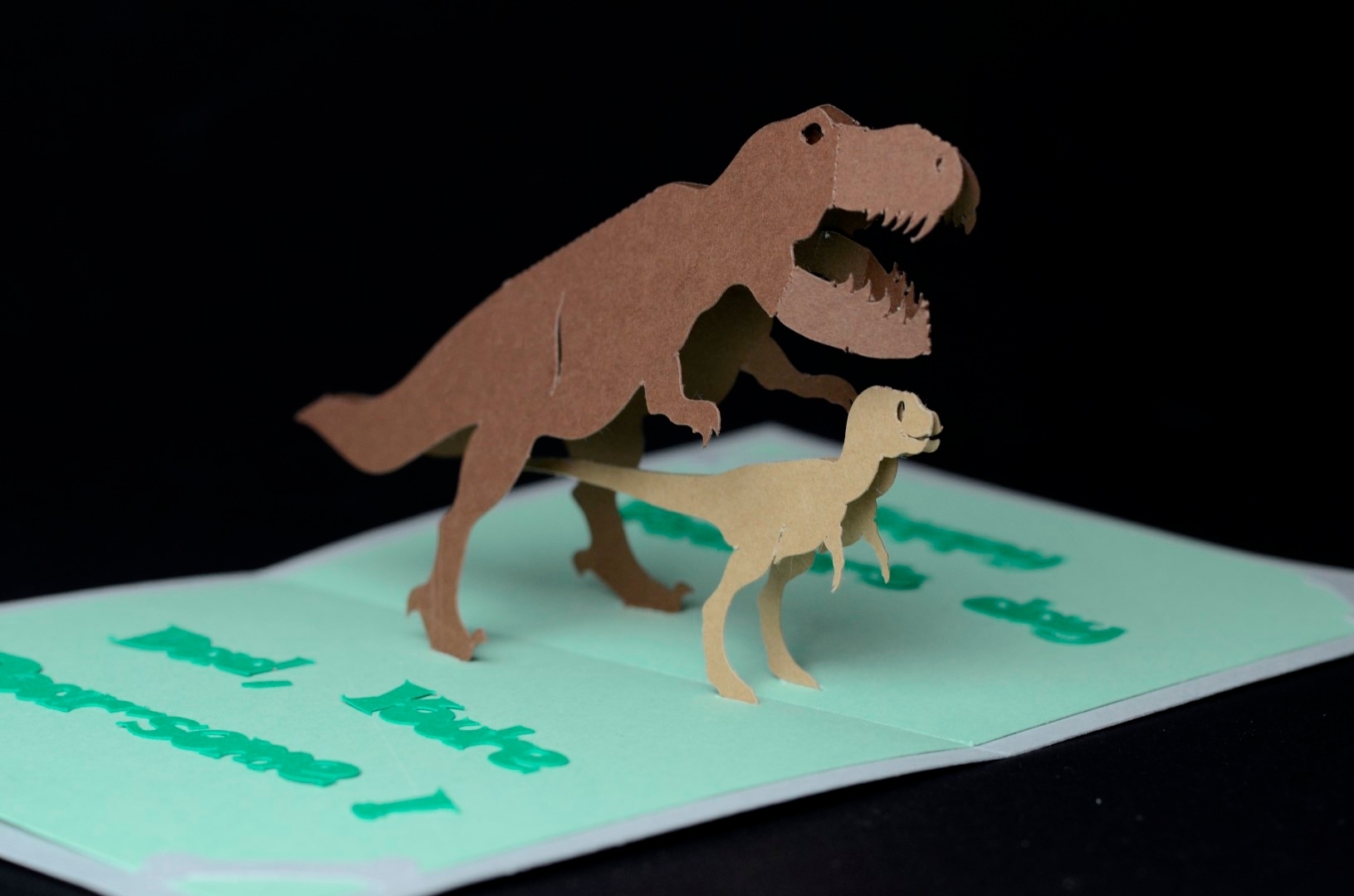 Dinosaur Pop Up Card Template Intended For Popup Card Template Free