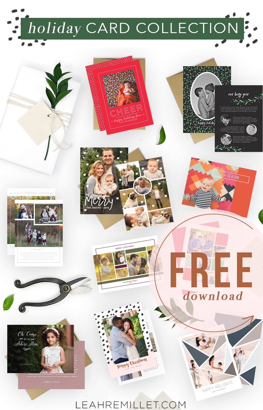 Dlolleys Help: Christmas Photoshop Freebies For Photography & Design With Free Photoshop Christmas Card Templates For Photographers