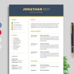 [Download 26+] View Downloadable One Page Resume Template Word Free Png Cdr for Free Downloadable Resume Templates For Word