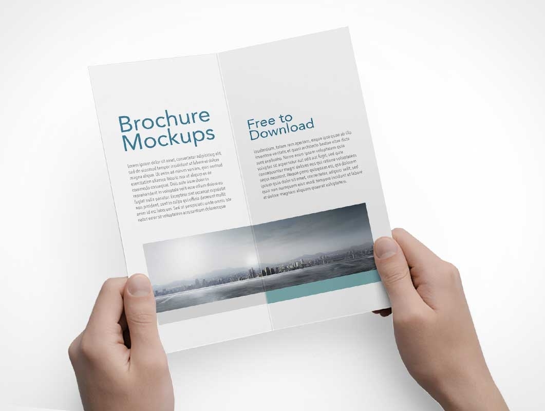 [Download 40+] 2 Fold Brochure Mockup Psd Free Download Inside 2 Fold Brochure Template Psd