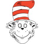 Download High Quality Cat In The Hat Clipart Printable Transparent Png With Regard To Blank Cat In The Hat Template