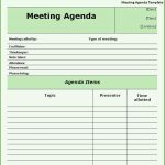 Download Meeting Agenda Template Word – Excelonist With Regard To Where Are Templates In Word