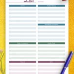 Download Printable Packing List Pdf intended for Blank Packing List Template