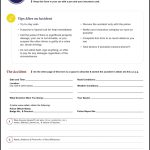 Downloadable Car Accident Information Form inside Template For Information Report