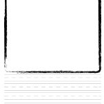 Draw And Write Template Inside Blank Four Square Writing Template