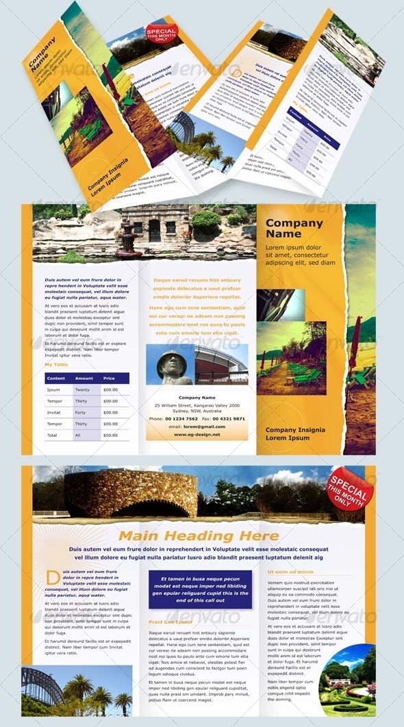 E Brochure Architect Graphics, Designs & Templates Inside E Brochure Design Templates