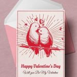 √ Free Valentine Card Templates Word : 29 Free Heart Card Templates Within Valentine Card Template Word