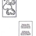 Early Play Templates: Free Mother'S Day Heart Cards Throughout Mothers Day Card Templates
