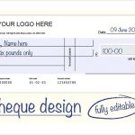 Editable Blank Check Template Pertaining To Fun Blank Cheque Template