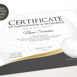 Editable Golf Certificate Template Sport Certificate Award | Etsy For Golf Certificate Template Free