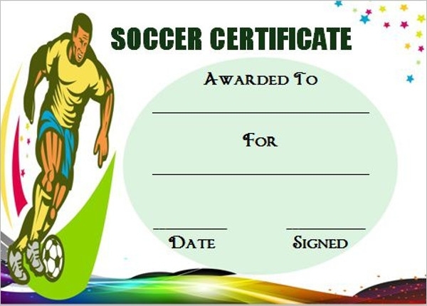 Editable Soccer Award Certificate Templates || Free & Premium Templates With Soccer Award Certificate Templates Free