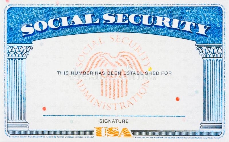 Editable Social Security Card Template - Free Social Security Card Inside Editable Social Security Card Template