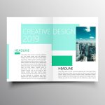 Elegant Comapny Brochure Template By Creativedesign | Thehungryjpeg pertaining to Fancy Brochure Templates