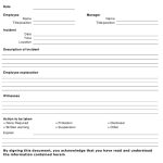 Employee Incident Report Form Hr Wise Llc Download Printable Pdf With Employee Incident Report Templates