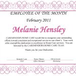 Employee Of The Month Certificate Template - Driverlayer Search Engine within Employee Of The Month Certificate Template With Picture