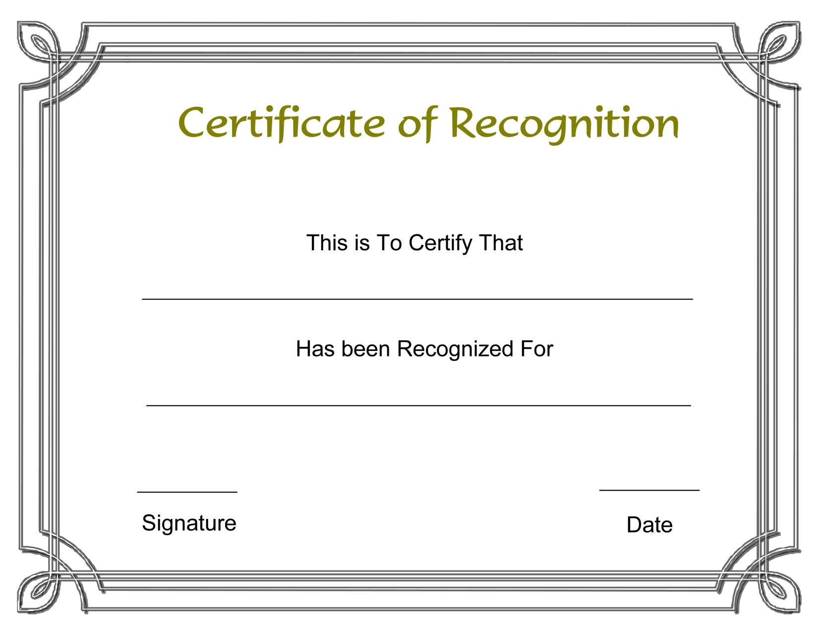 Employee Recognition Awards Templates | Qualads Throughout Recognition Of Service Certificate Template