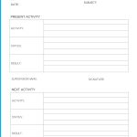 Employee Weekly Report Template In Microsoft Word, Pdf | Template Intended For Activity Report Template Word