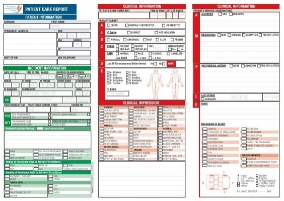 Ems Patient Care Report Forms | Best Professionally Designed Templates Throughout Patient Care Report Template