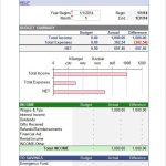 Excel Budget Template – 30+ Free Excel Documents Download | Free Throughout How To Write A Monthly Report Template