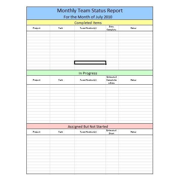 Excel Templates: Project Weekly Status Report Template Excel Weekly Intended For Project Status Report Template Excel Download Filetype Xls