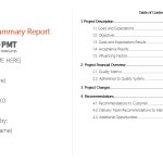 Executive Summary Project Status Report Template | Best Template Ideas Throughout Executive Summary Project Status Report Template