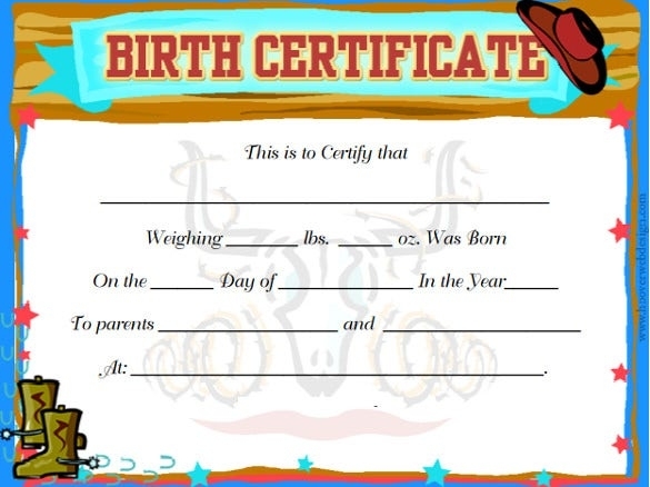 Fake Birth Certificate Maker – Fake Birth Certificate Template For Birth Certificate Fake Template