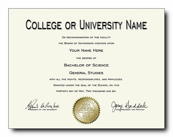 Fake College And University Diplomas Starting At Only $59 Each! Intended For Fake Diploma Certificate Template