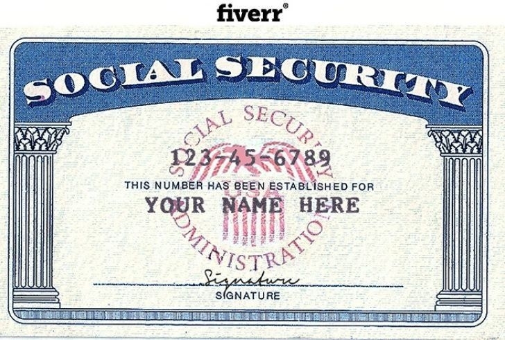 Fake Social Security Card Template Pdf Inside Social Security Card Template Free