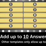 Family Feud Customizable Powerpoint Template | Youth Downloads in Family Feud Game Template Powerpoint Free